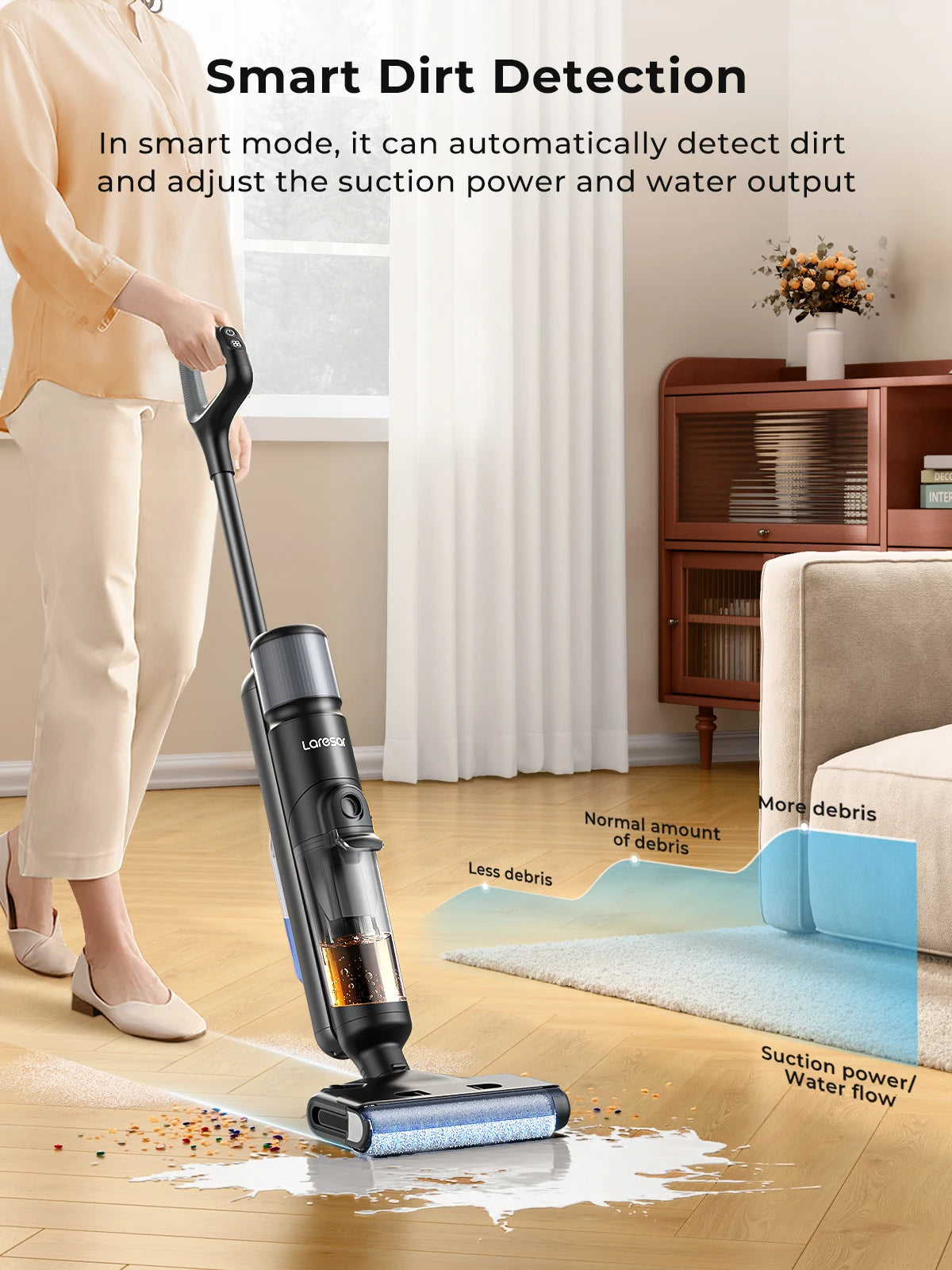Laresar M3 Cordless Wet & Dry Vacuum