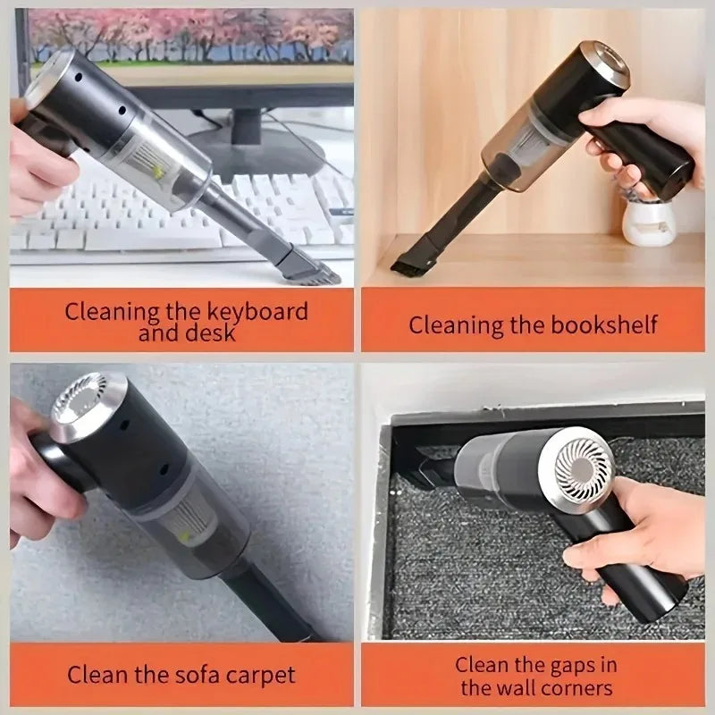 Portable Wireless Vacuum Cleaner USB