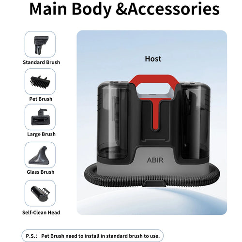 ABIR G80 Carpet & Sofa Cleaning Machine