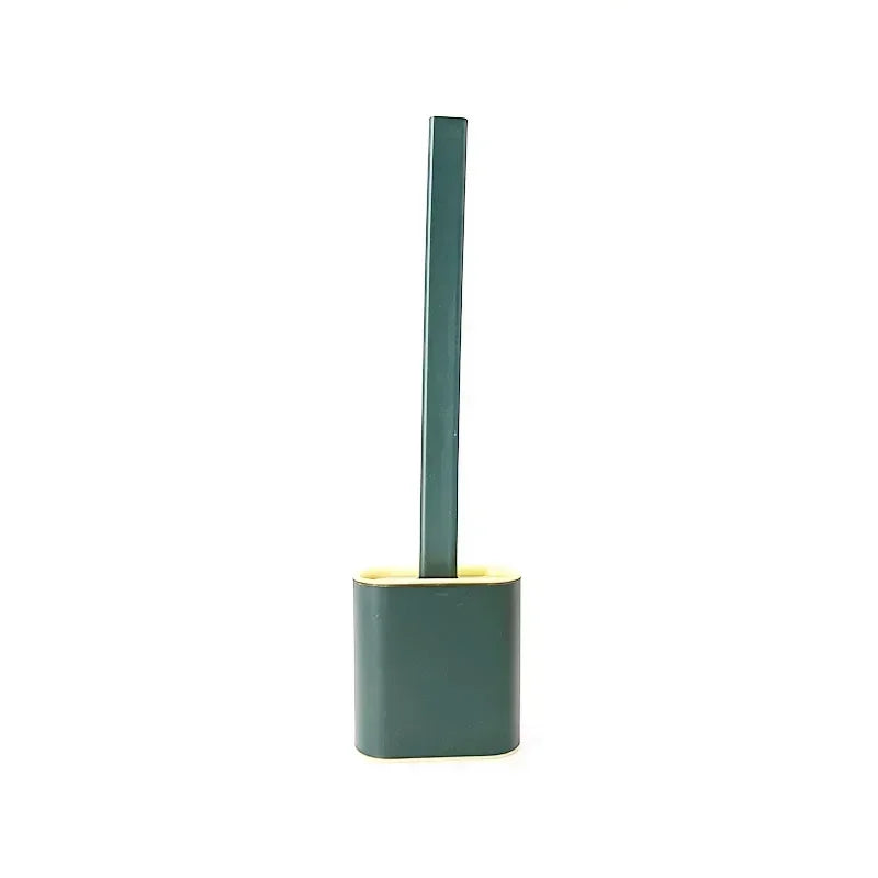 Silicone Toilet Brush with Quick-Dry Holder