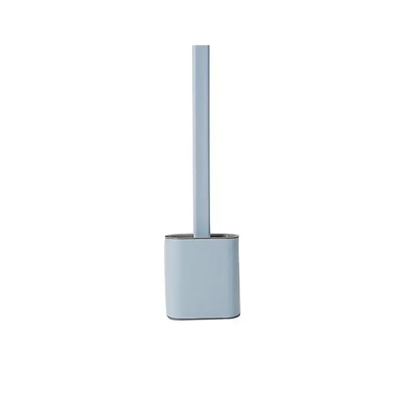 Silicone Toilet Brush with Quick-Dry Holder