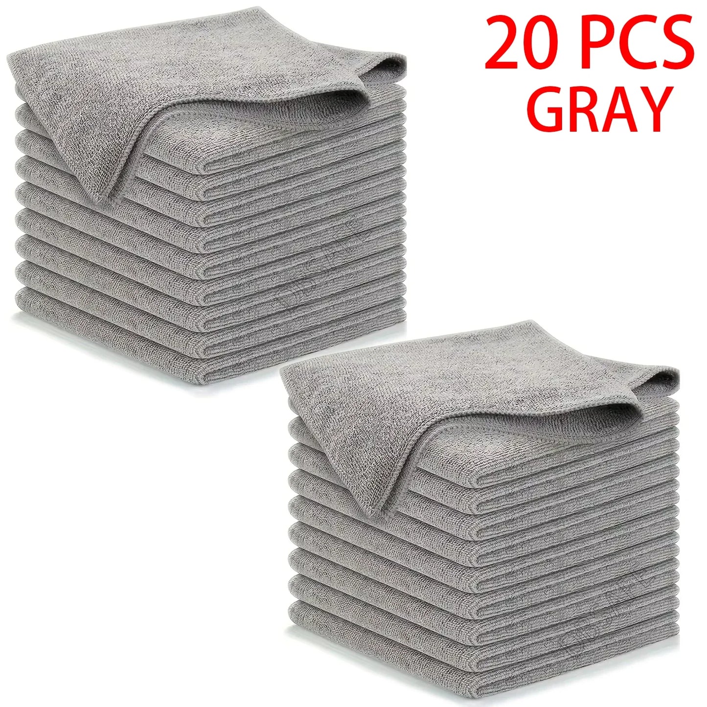 Microfiber Towel Set – 5/10/20pcs