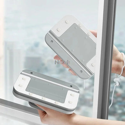 Magnetic Double-Sided Window Cleaning Brush